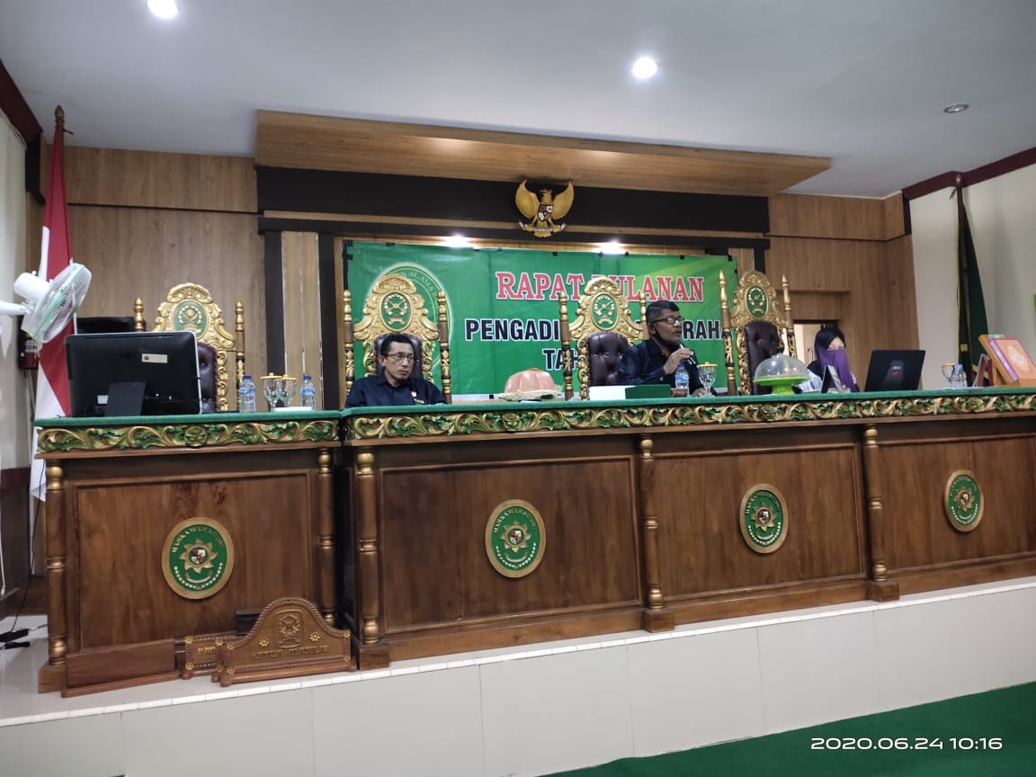 Foto Rapat dinas juni